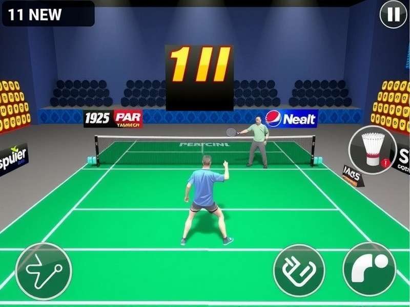 Elite 11 Badminton Ruler Gameplay Screenshot